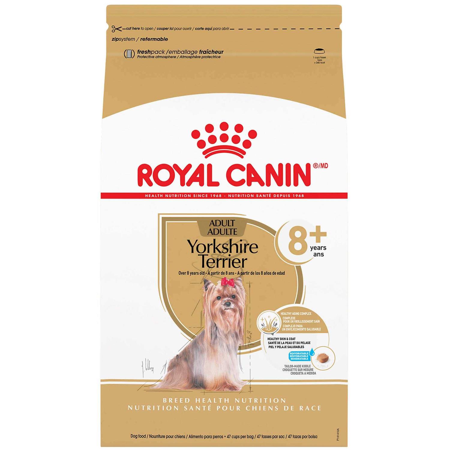 Royal Canin Yorkshire Terrier Adult 8+ Dry Dog Food for Aging Dogs - Pet Supplies online store
