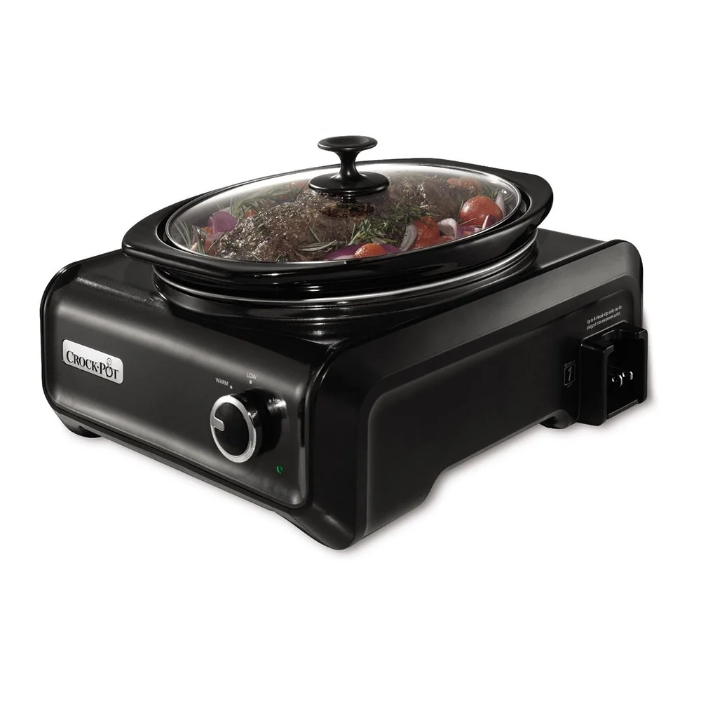 Crock-Pot Oval 3.5 Quart Connectable Entertaining System Hook Up