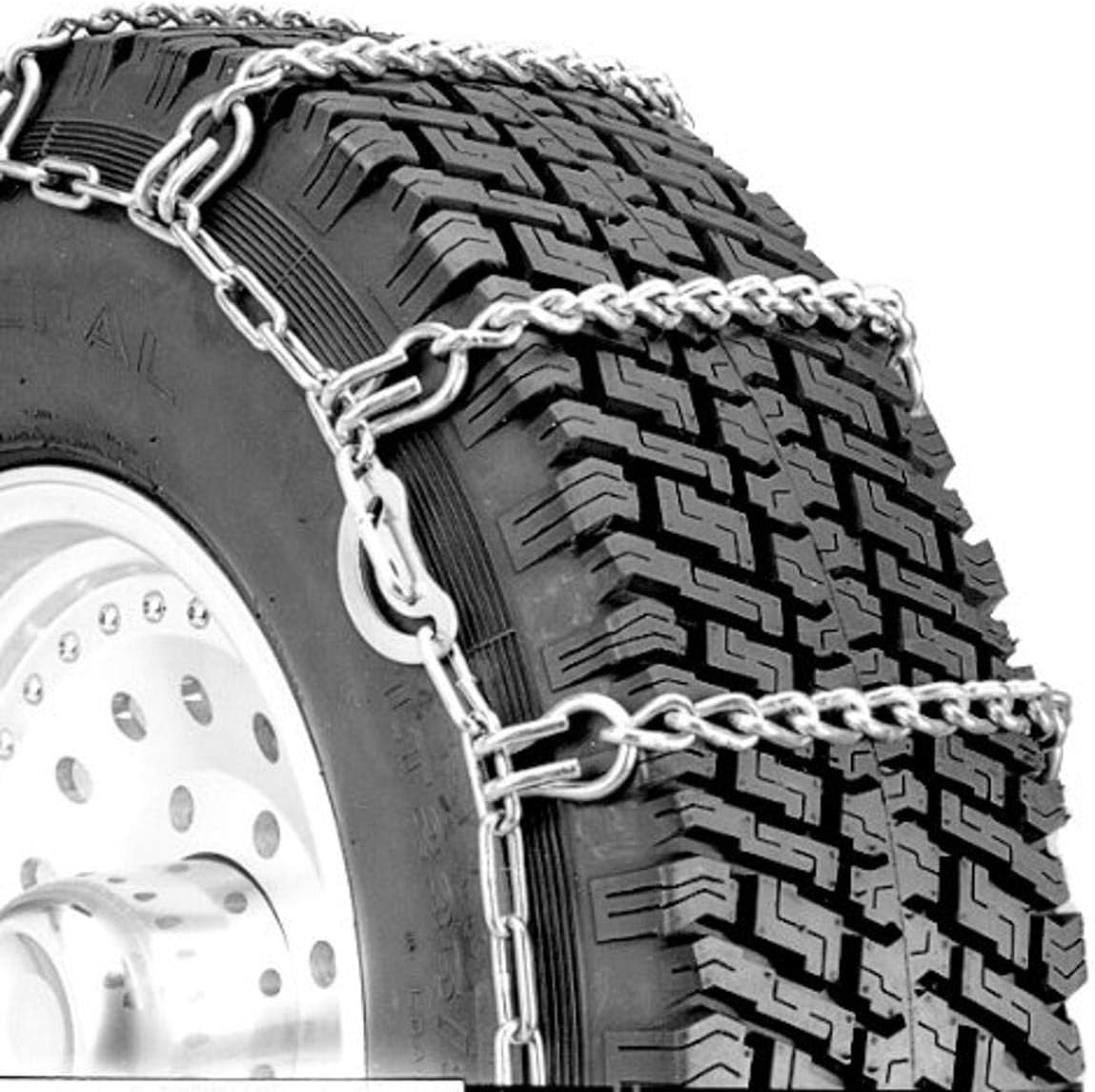 Security Chain Company QG2245 Quik Grip Truck Single LSH Tire Traction Chain - Set of 2