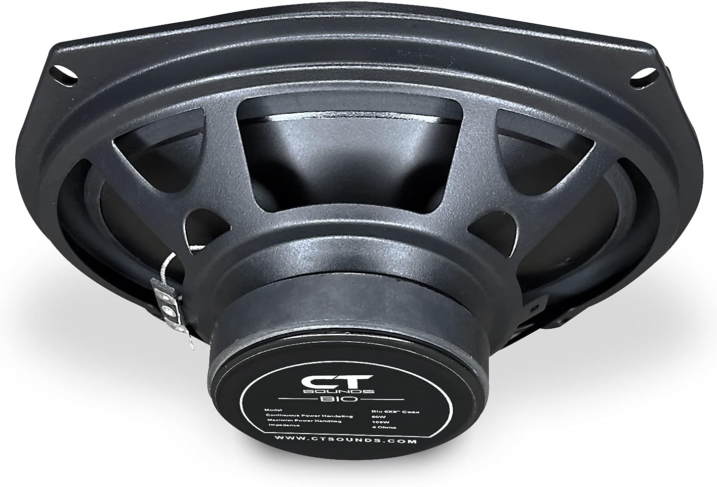 CT Sounds BIO-6X9-COX 6x9 Inch Coaxial Car Speakers, 200 Watts Max, Pair