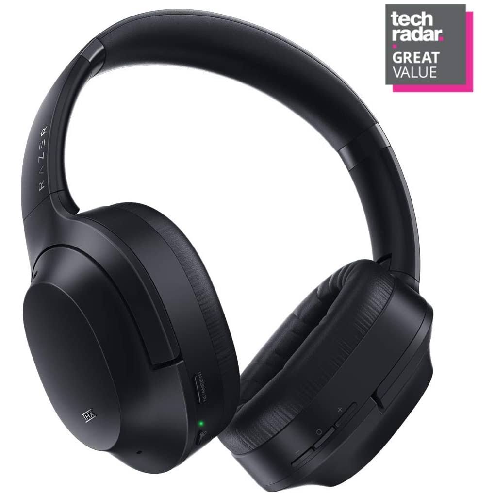 Razer Opus Active Noise Cancelling Wireless Headphones - Black