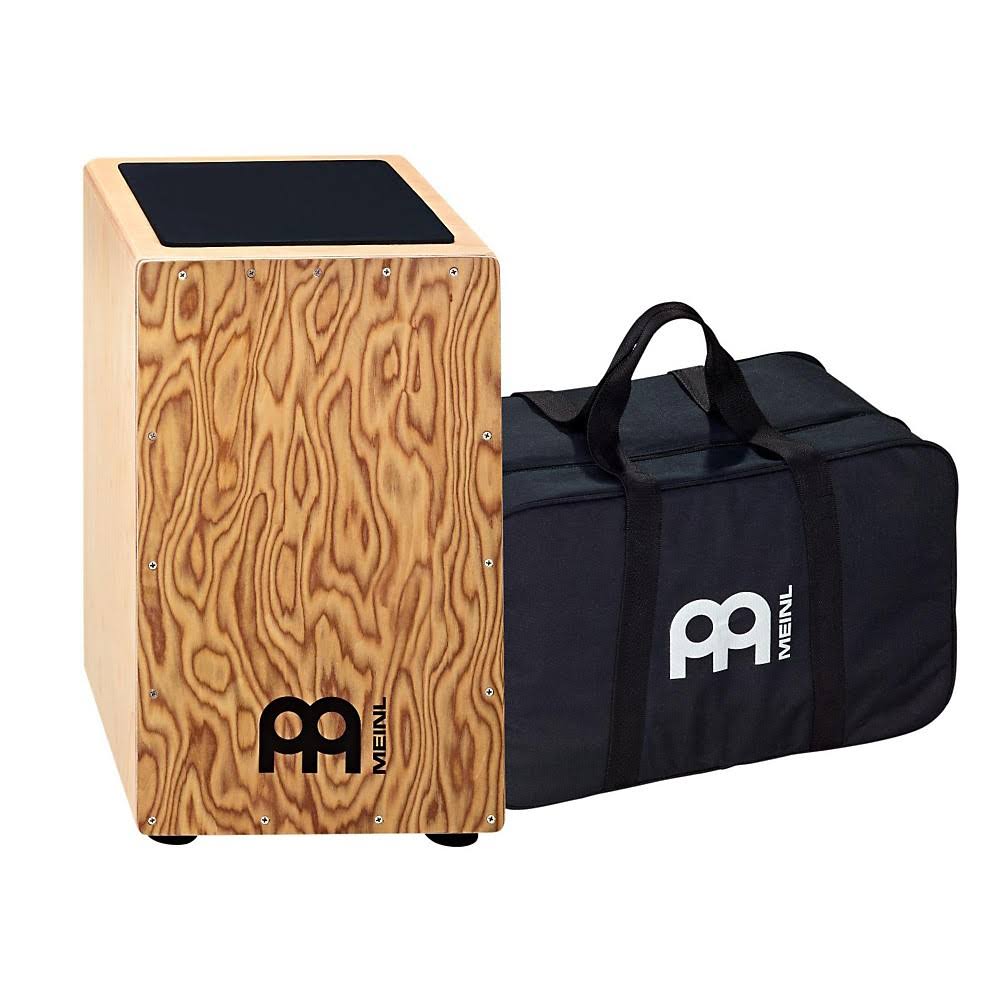Meinl String Cajon with Bag Makah Burl Frontplate