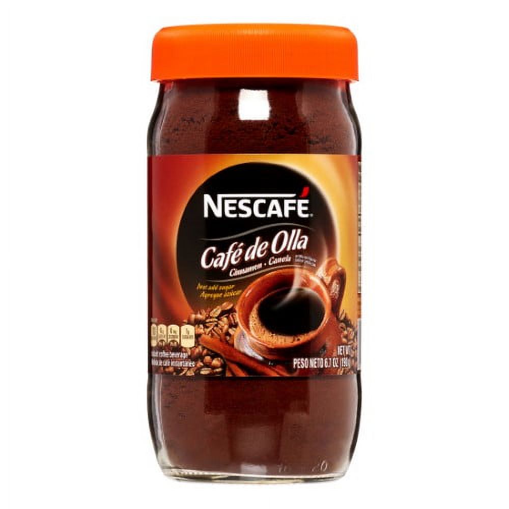 Nescafe Instant Coffee- Powder Cinnamon - 6.7 Oz (Pack of 14)