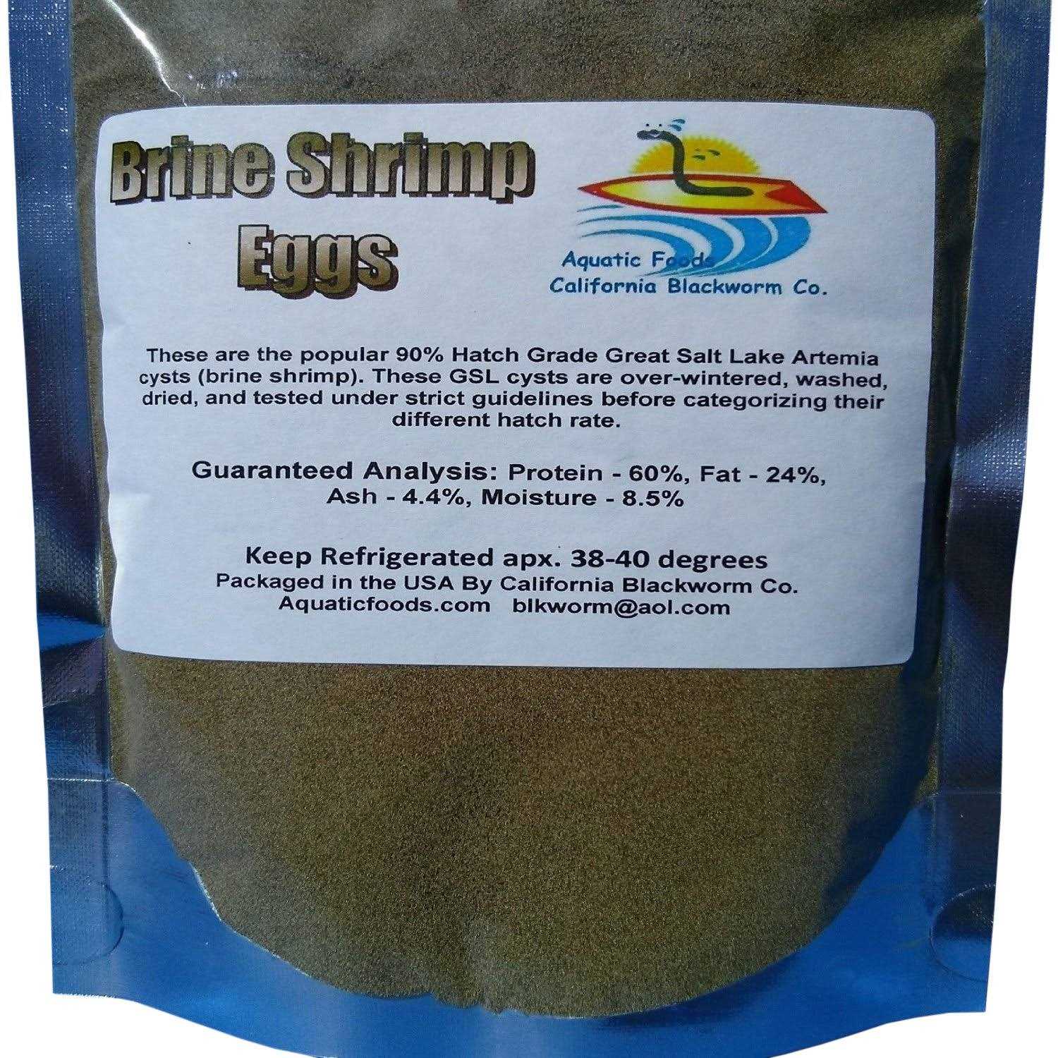 Aquatic Foods Inc Brine Shrimp Eggs 90% Hatch - Pet Supplies online store
