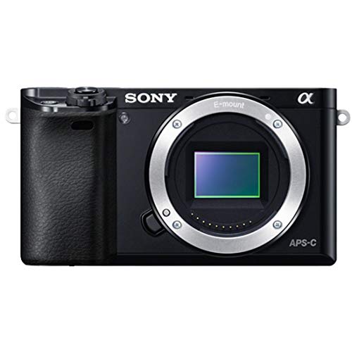 Sony Alpha a6000 Mirrorless Digitial Camera 24.3MP SLR Camera with 3.0-Inch LCD (Black) w/ 16-50mm Power Zoom Lens (Renewed)
