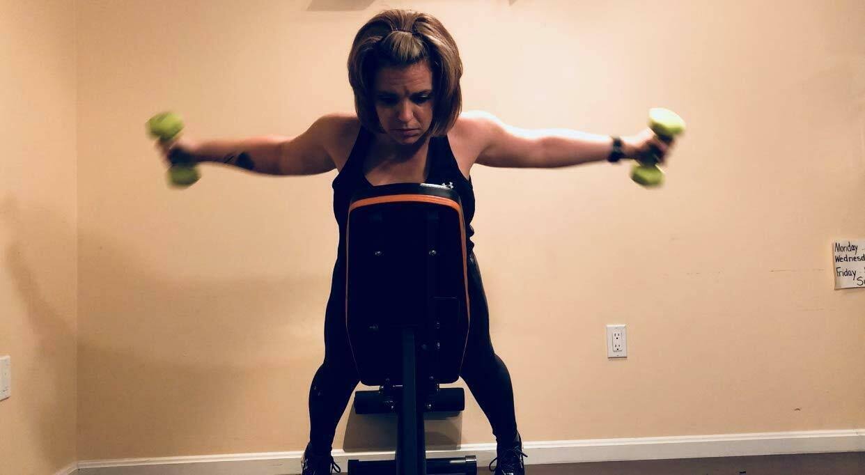 Gymenist Exercise Bench Adjustable Foldable Compact and Easy to Carry No Assembly Needed