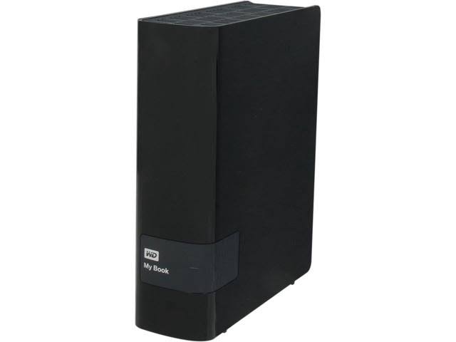 Recertified - WD My Book 3tb USB 3.0/USB 2.0 3.5x22 External Hard Drive Wdbfjk0030hbk Black