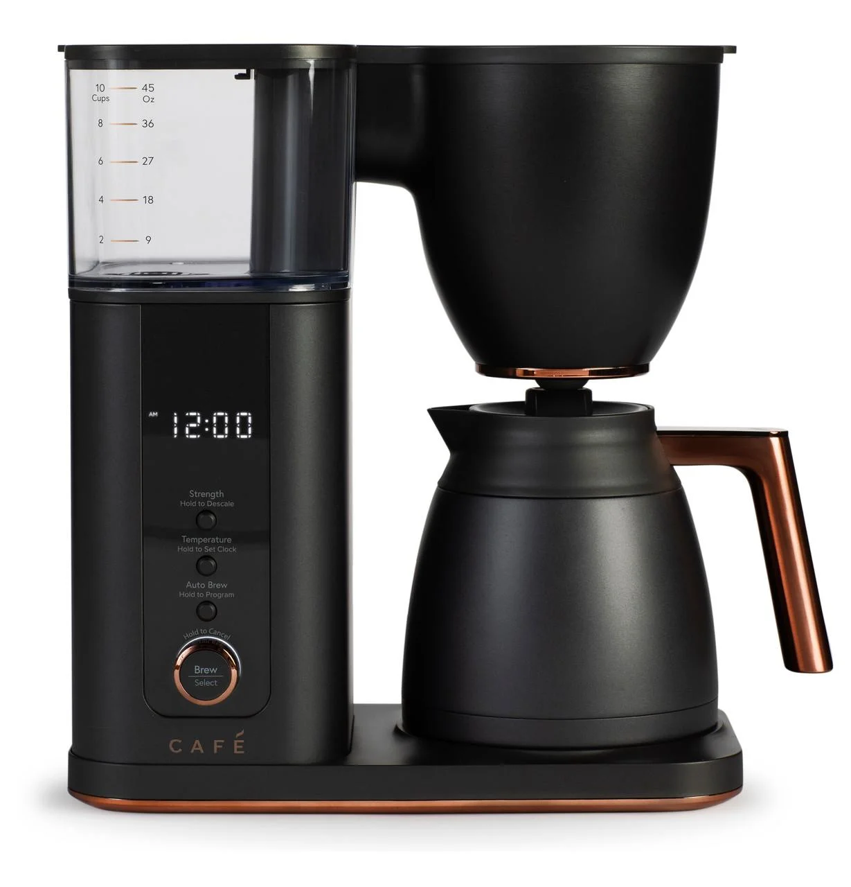 Caf - Drip 10-Cup Coffee Maker with WiFi - Matte Black