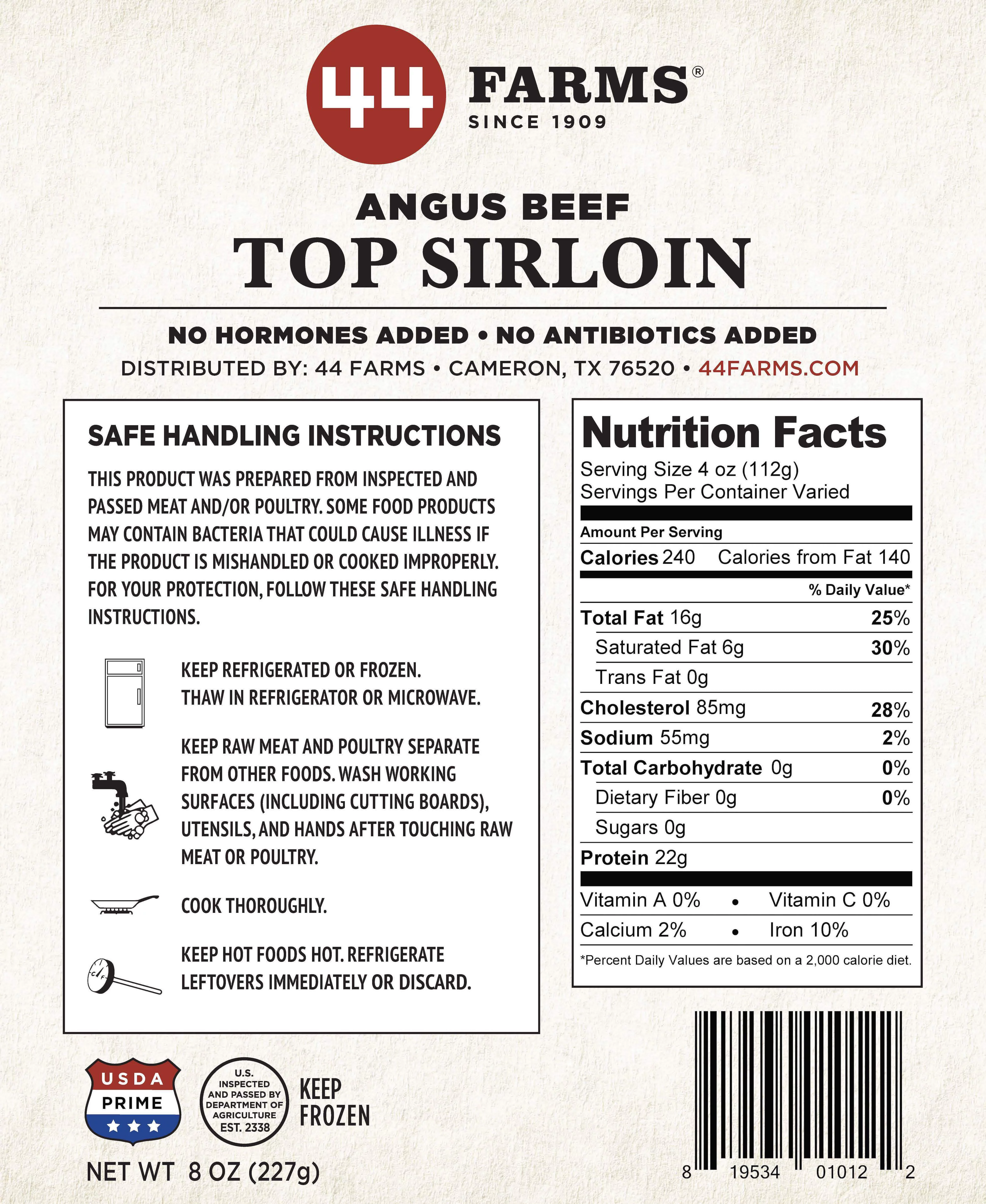 44 Farms' Angus Steaks Prime Pairing, 5 Steaks