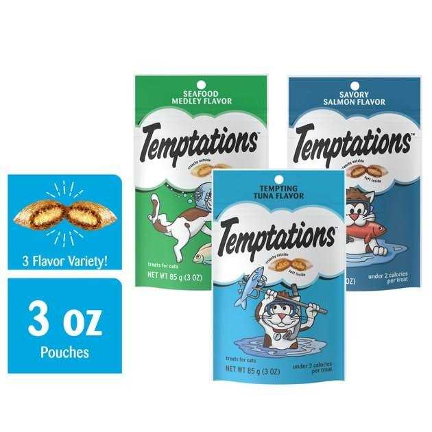 Temptations Classic Crunchy and Soft Cat Treats Variety Pack - Pet Supplies online store