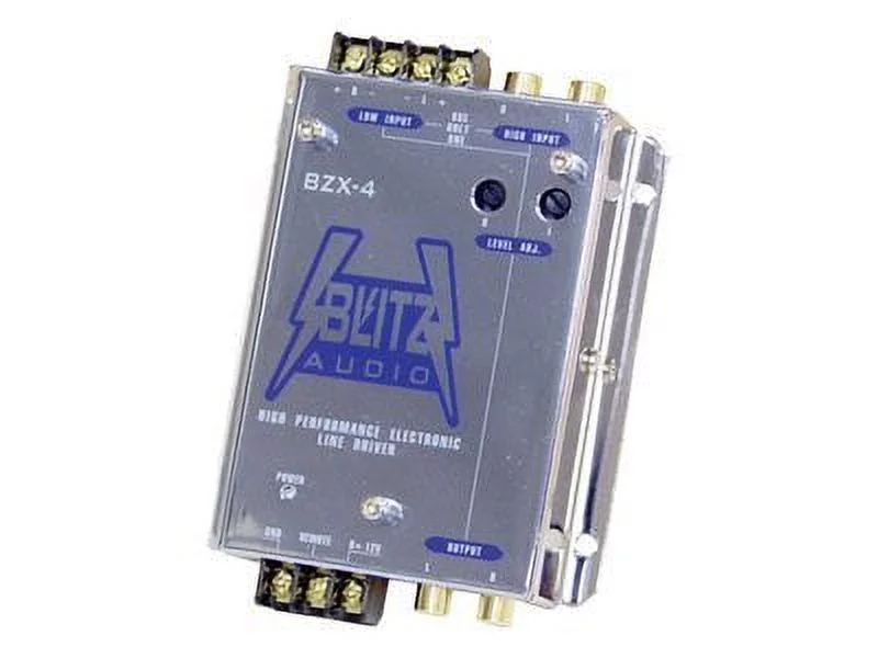 Blitz Audio High Performance Electronic Crossover Line Driver Network BZX4 - Car - line driver