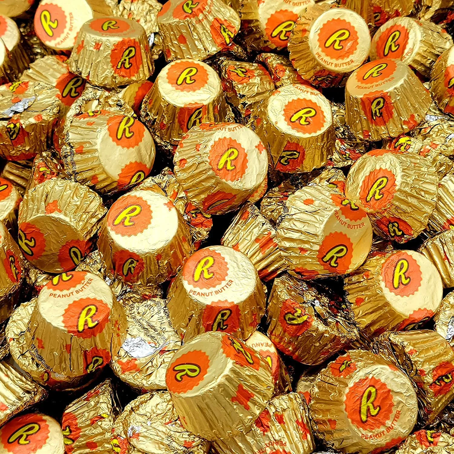 Reeses Peanut Butter Miniature Cups - Smooth Peanut Butter And Rich Milk Chocolate -Individually Wrapped – Bulk Pack - 2 Pound (Pack Of 1)