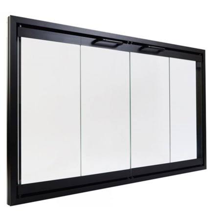 Heatilator Bi-Fold Glass Fireplace Door 36 inch | Easy Install | Prevent Drafts | All Parts Included | See Models Below