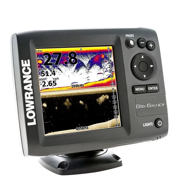 Lowrance Elite 5x HDI - Fishfinder - optional transducer