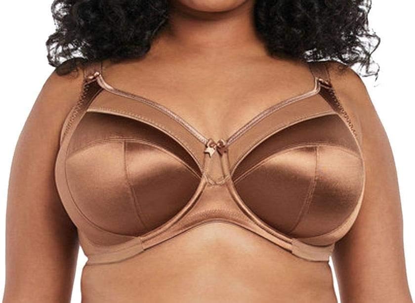 GODDESS Women's Plus Size Keira Underwire Banded Bra, Cinnamon, 40I