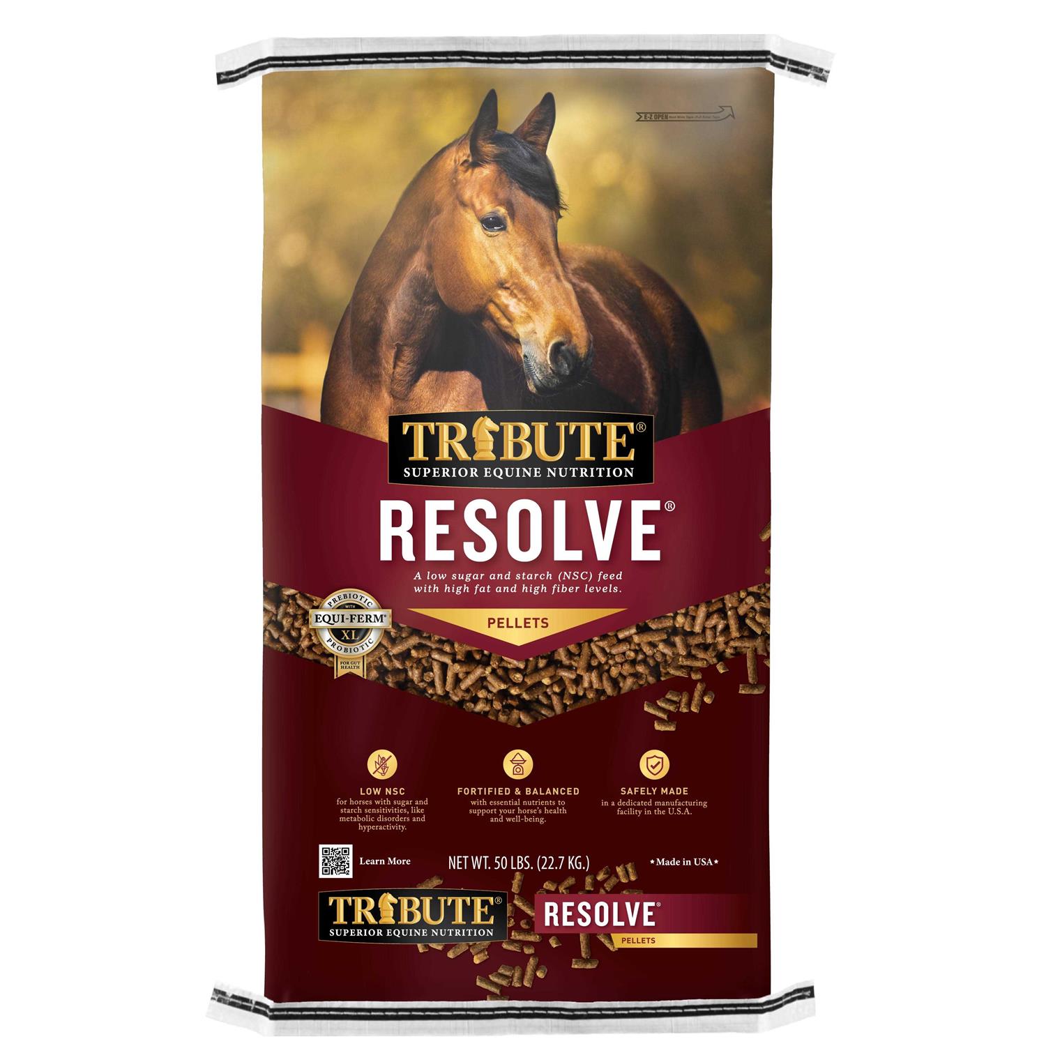 Tribute Equine Nutrition Resolve Horse Feed - Sports Supplies Online Store