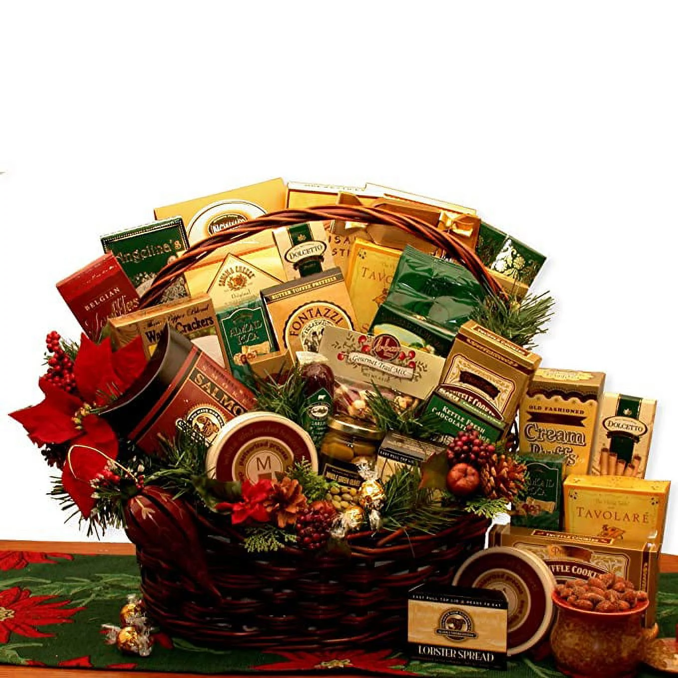 Grand Gatherings Premium Holiday Gourmet Gift Basket -Large