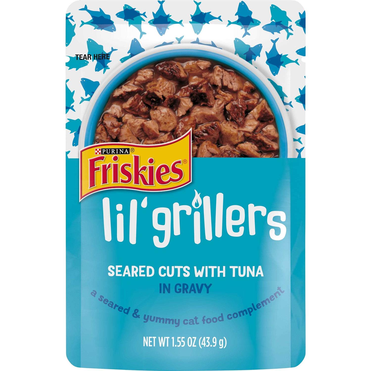 Friskies Lil Grillers Seared Cuts Gravy Wet Cat Food - Pet Supplies online store