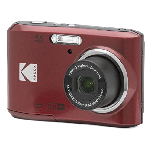 KODAK PIXPRO Friendly Zoom FZ45-BK 16MP Digital Camera with 4X Optical Zoom 27mm Wide Angle and 2.7