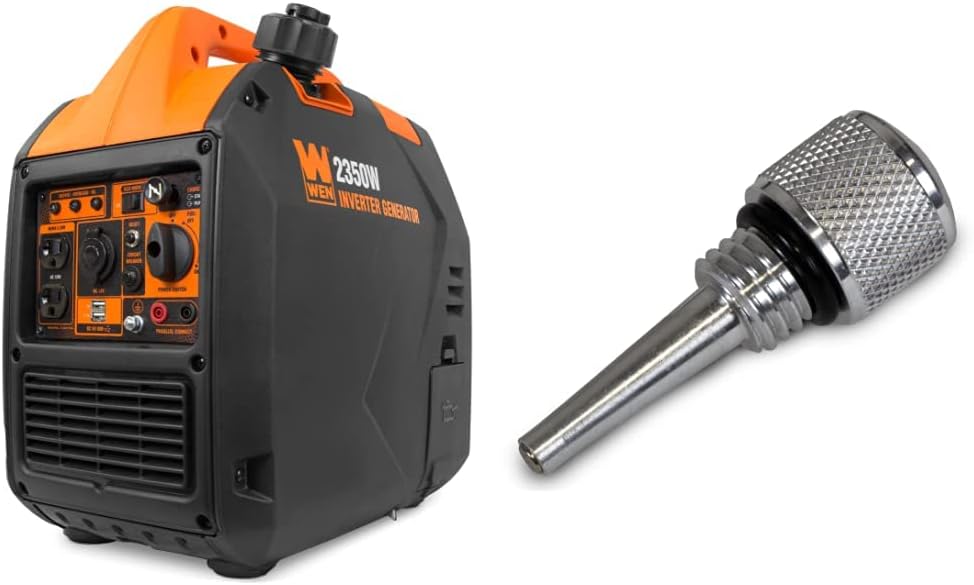 WEN 56203i Super Quiet 2000-Watt Portable Inverter Generator w/Fuel Shut Off, CARB Compliant, Ultra Lightweight