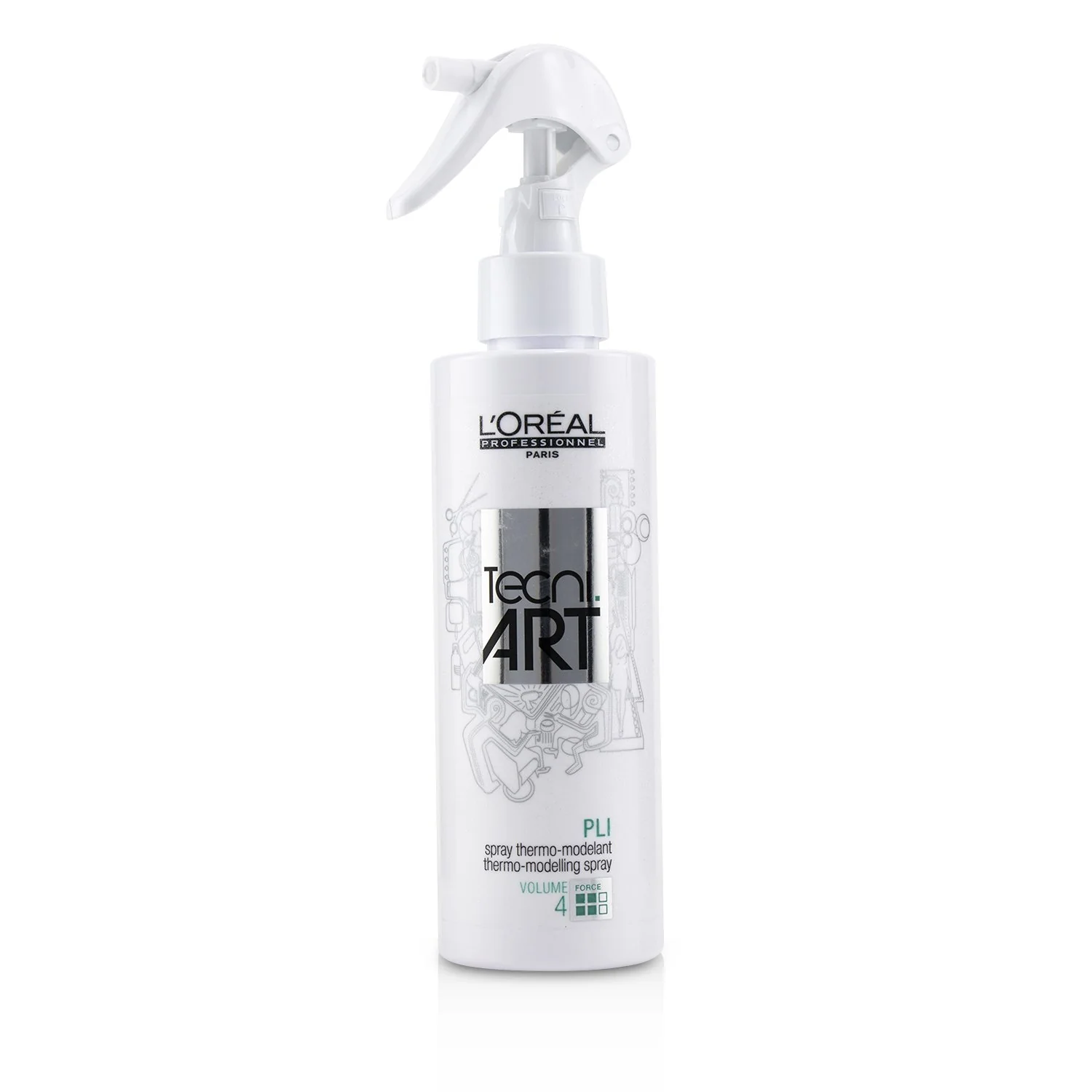 L'Oreal Professionnel Tecni.Art PLI Thermo-Modelling Spray (Force 4) 190ml/6.4oz