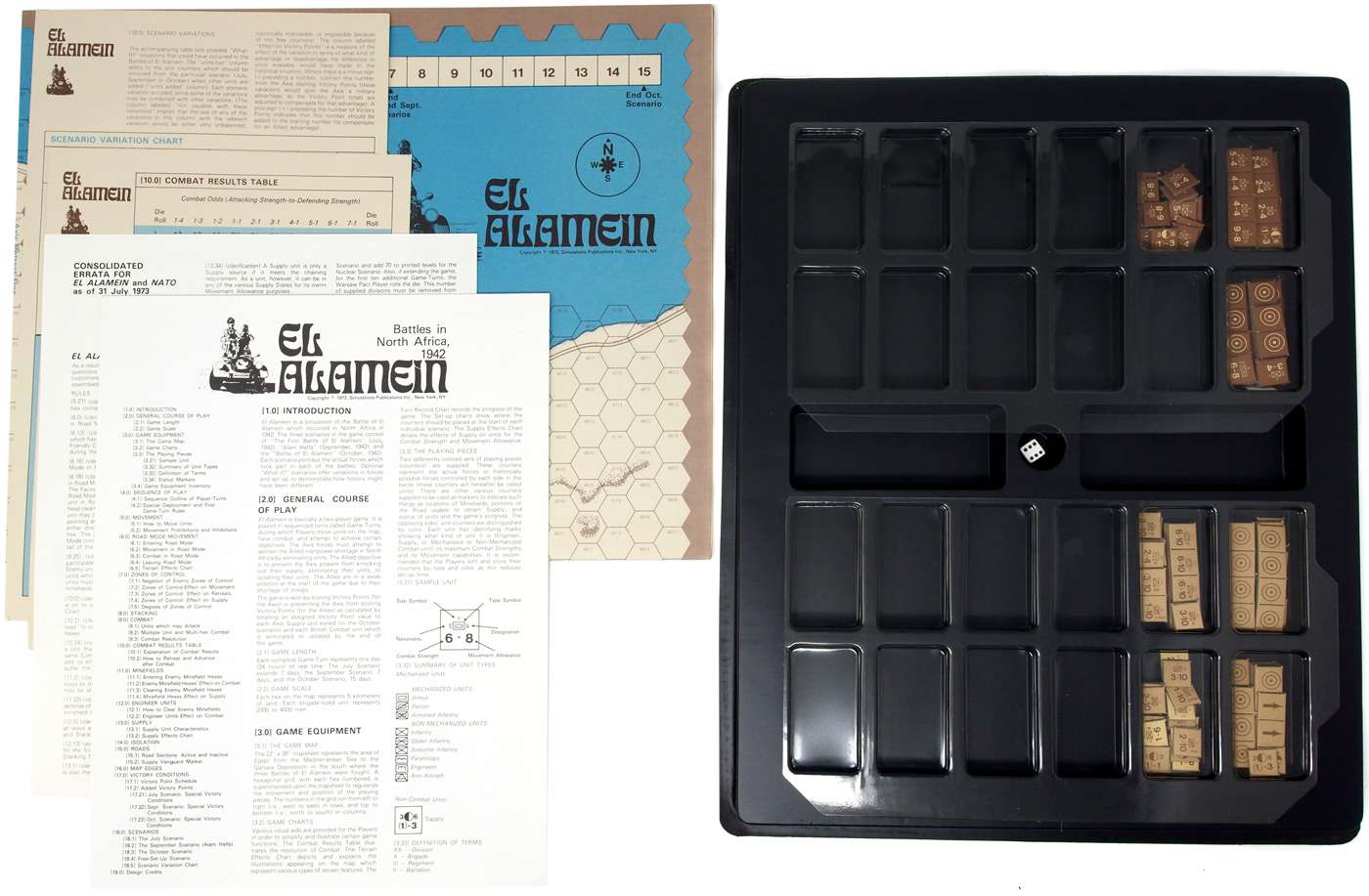 El Alamein: Battles in North Africa, 1942 Simulation Game