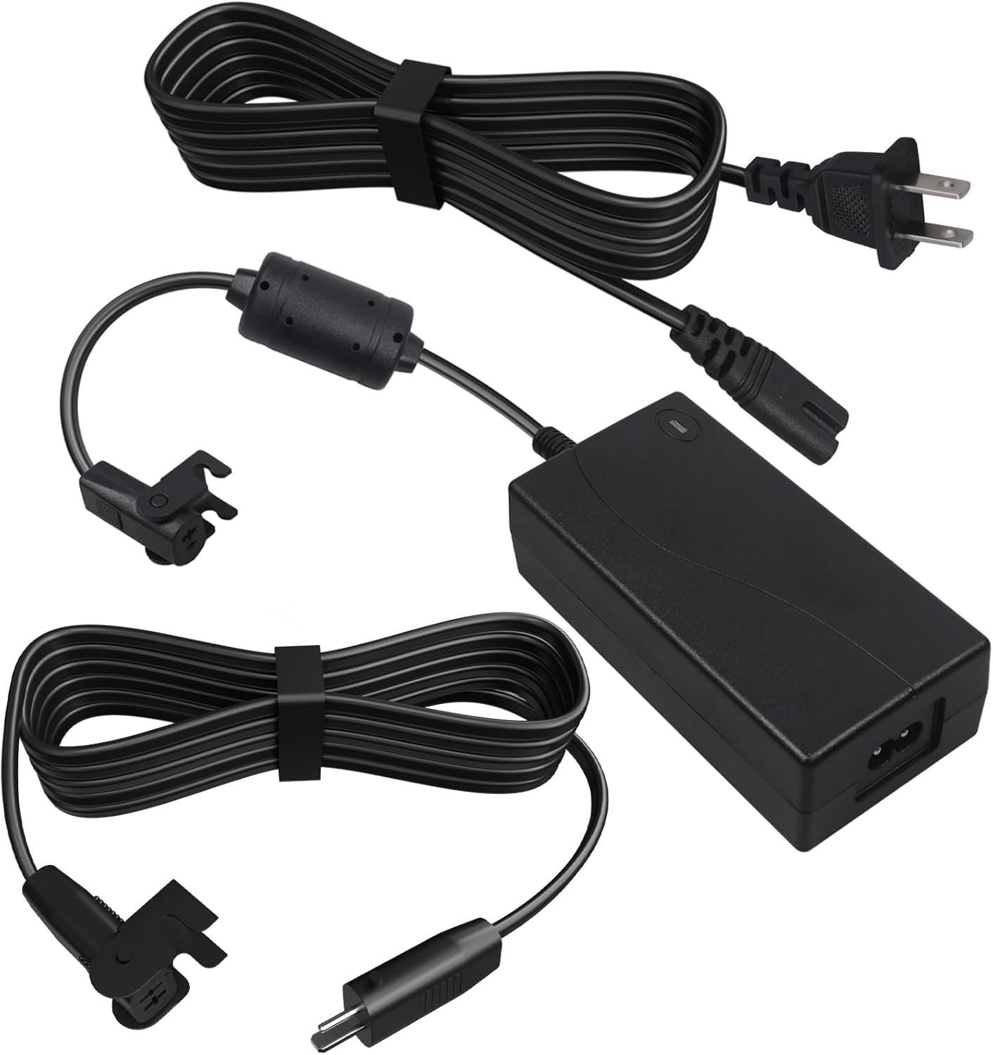 Recliner Power Supply Replacement Cord for Electric Couches and Recliners.2-Pin 29V2A Power Adapter with Extension Cord for Lift Chair, Recliner Sofa, Recliner Couch,Black