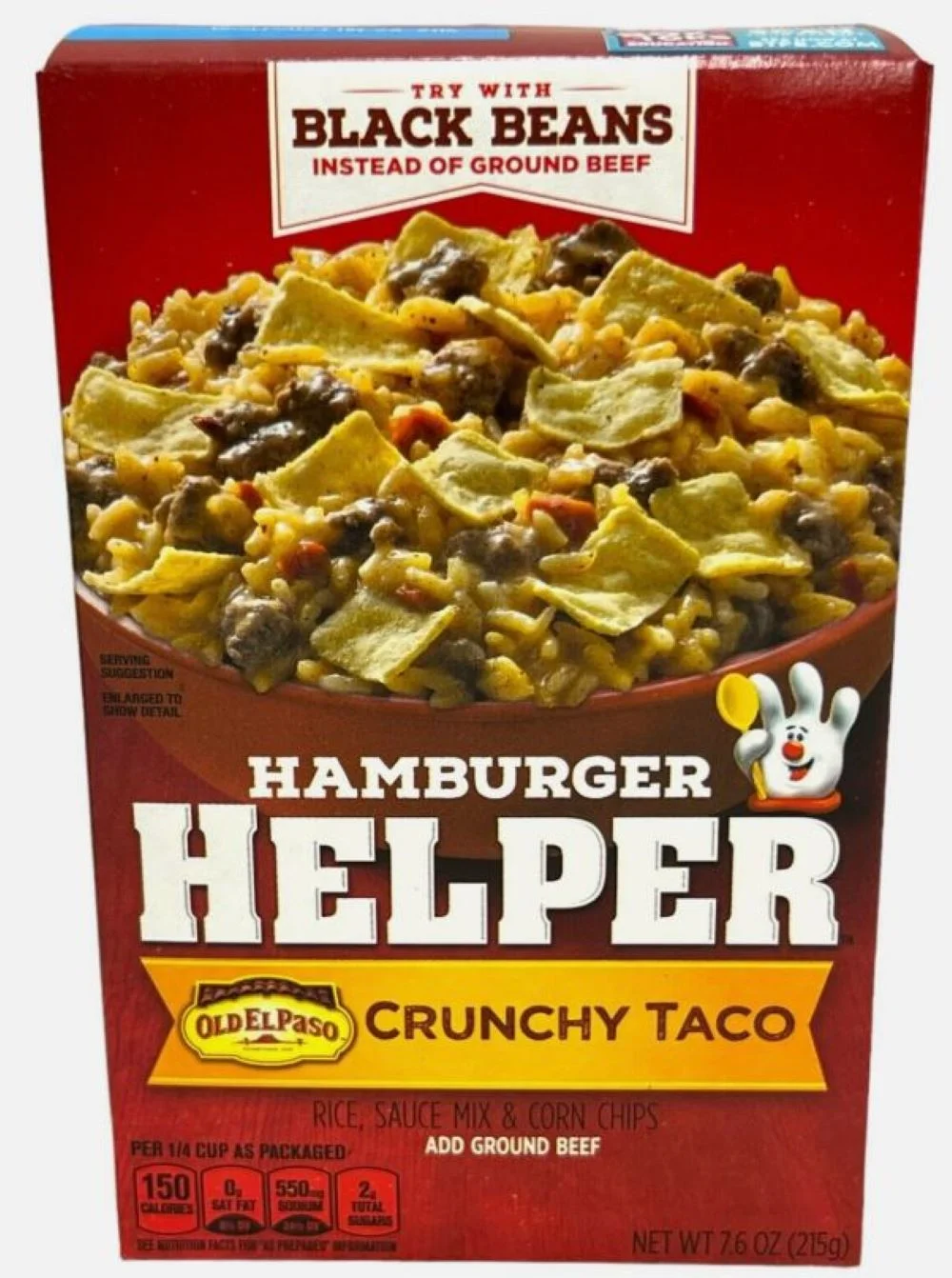 Betty Crocker Hamburger Helper Crunchy Taco Hamburger Helper 7.6 Oz (Pack of 6)