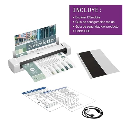 Brother DS-740D Duplex Compact Mobile Document Scanner