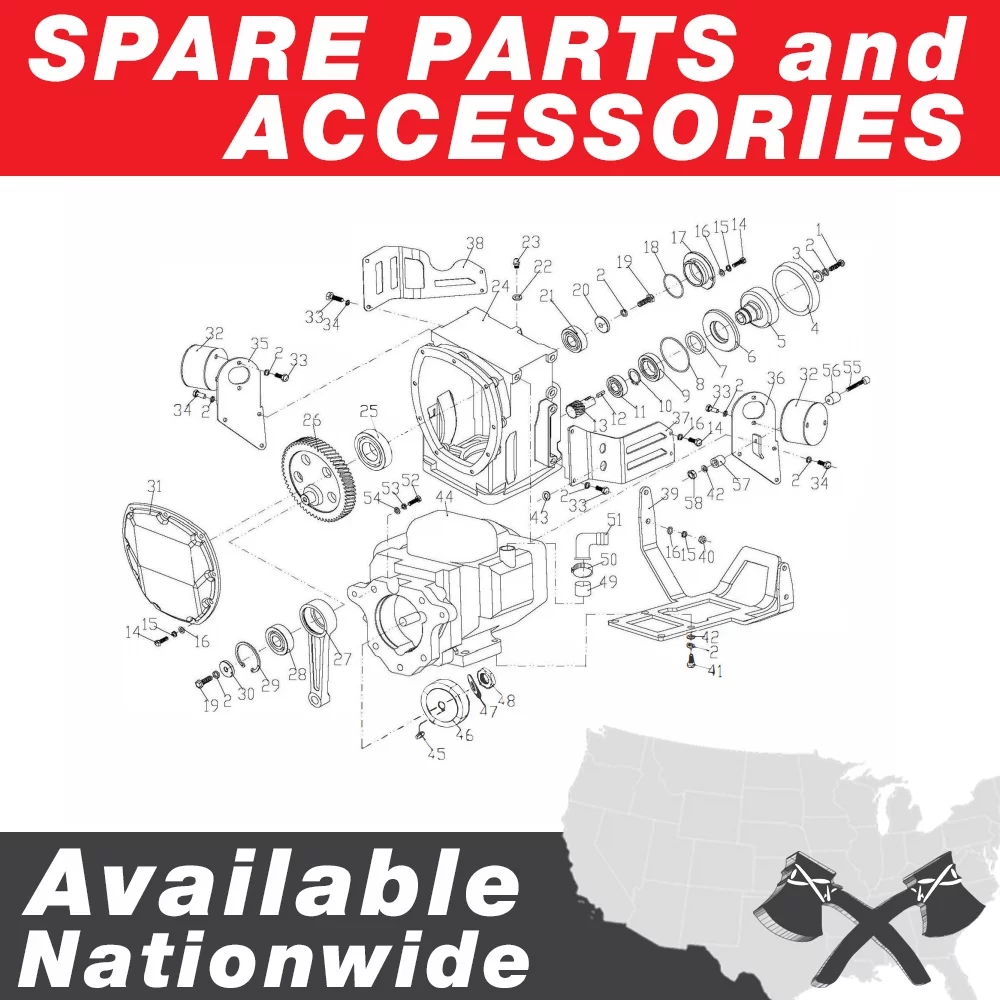 TOMAHAWK 3.6 HP Honda Vibratory Rammer Jumping Jack Tamper with Honda GX120R Engine Compaction Force 3,550 lbs. per square ft