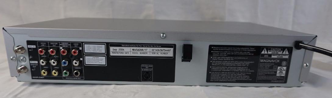 Magnavox#MDV560 VCR/DVD Combination