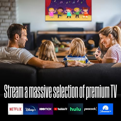 Westinghouse Roku TV - 43 Inch Smart TV, 4K UHD QLED Television w/HDR 10+, Dolby Vision, Wi-Fi & Mobile App Connectivity, Flat Screen Compatible w/Apple HomeKit, Alexa, & Google Assistant