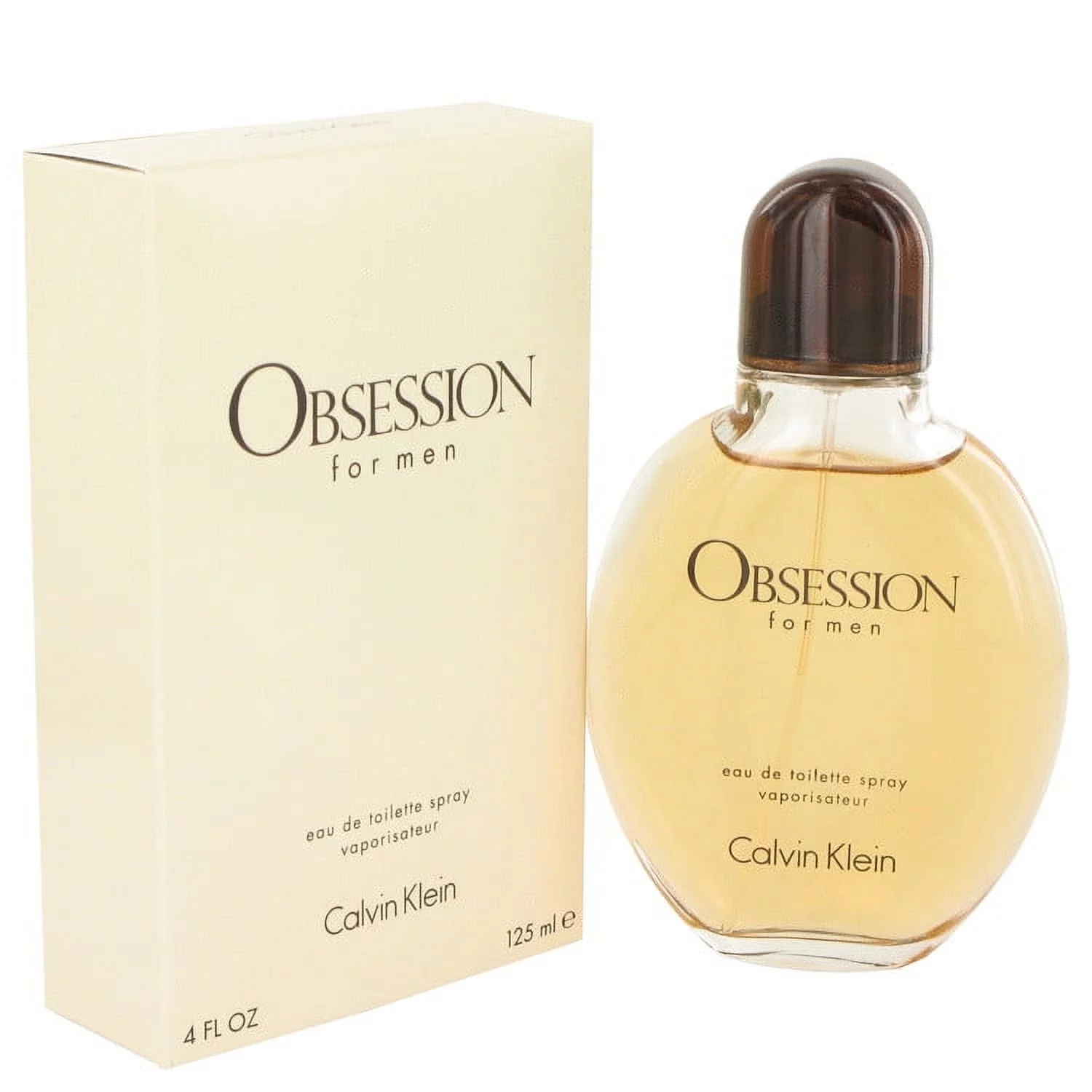 OBSESSION by Calvin Klein Eau De Toilette Spray 4 oz For Men