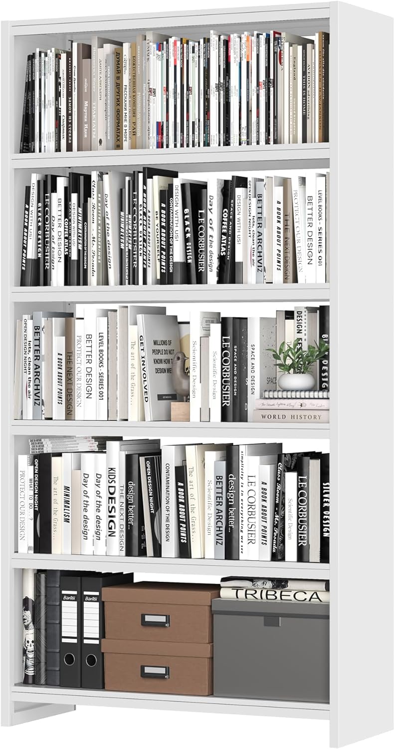 Metal Bookshelf,5 Tier Bookshelves,69