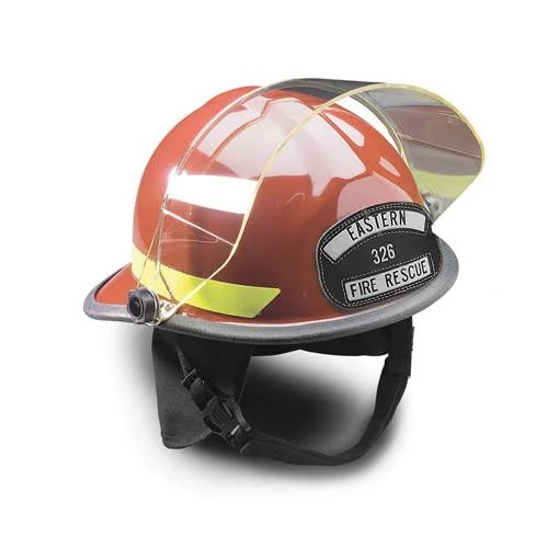 Bullard PX Contemporary Style Firedome Helmet with Faceshield - Orange - PX Org