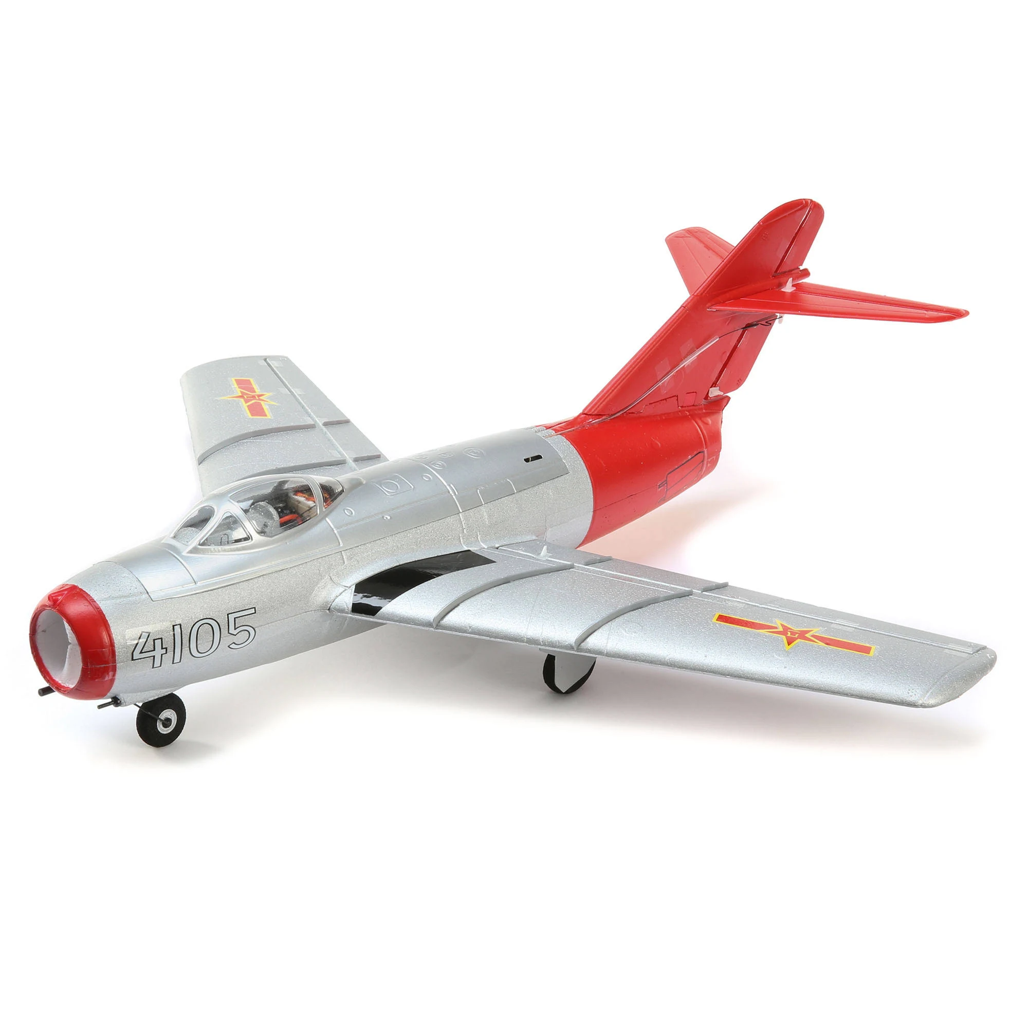 E-flite UMX MiG-15 28mm EDF Jet BNF Basic with AS3X and Safe Select, EFLU6050