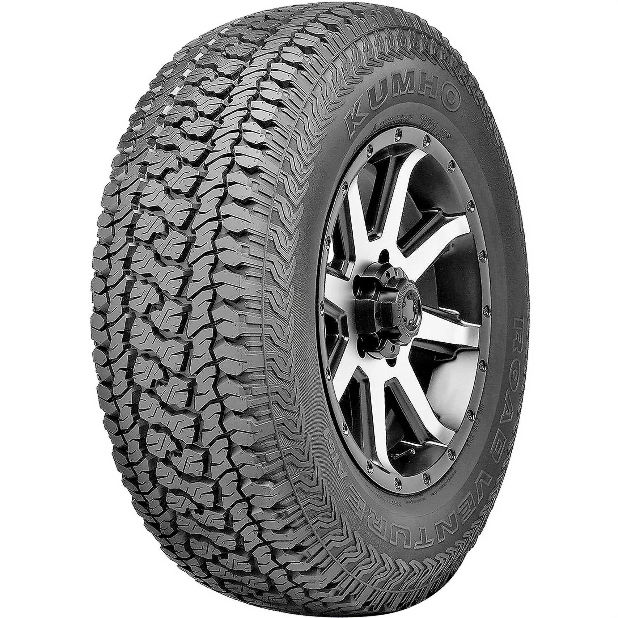 Set of 4 (FOUR) Kumho Road Venture AT51 LT 275/70R17 114/110R C 6 Ply A/T All Terrain Tires
