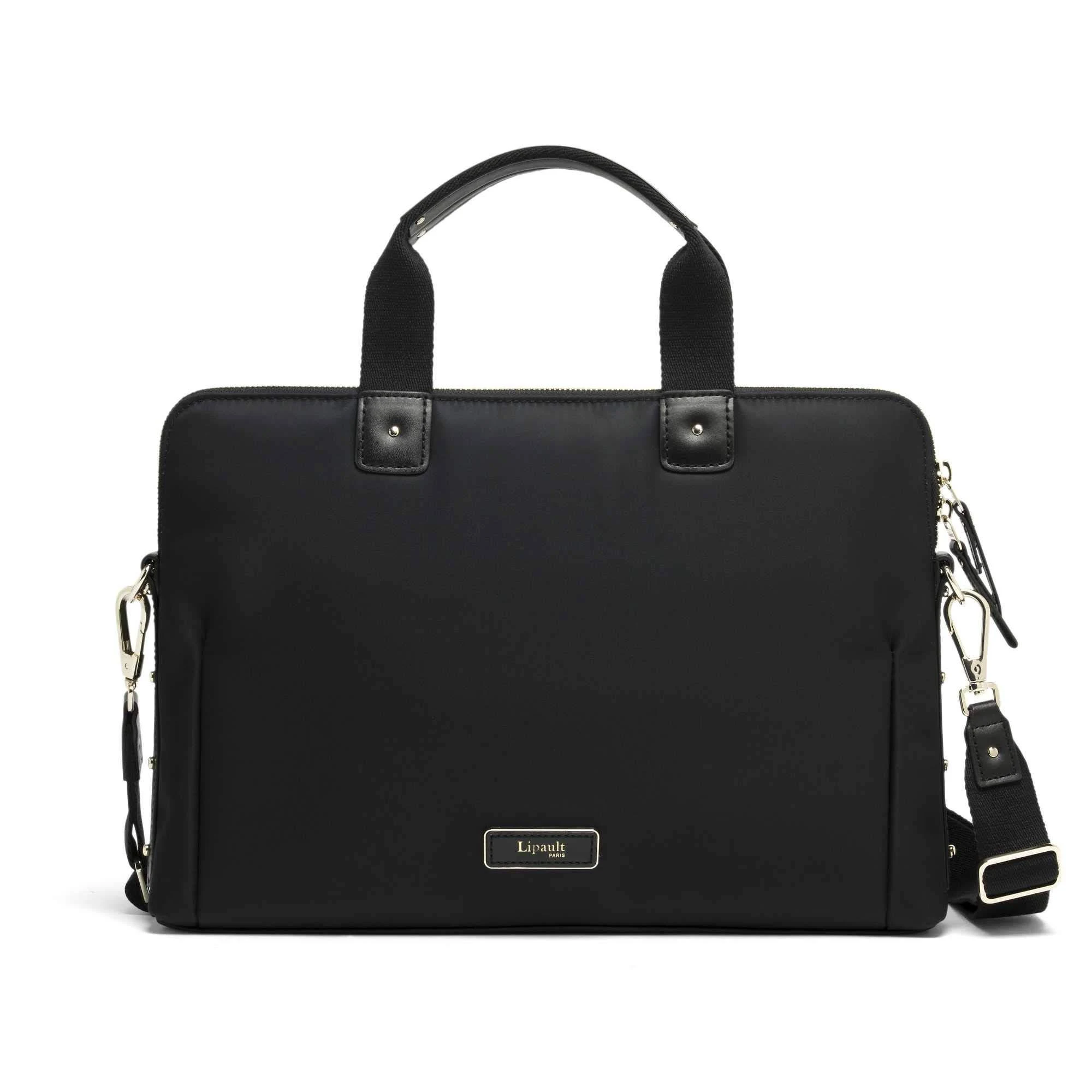 Lipault - Business Avenue Slim Laptop Bag - Jet Black