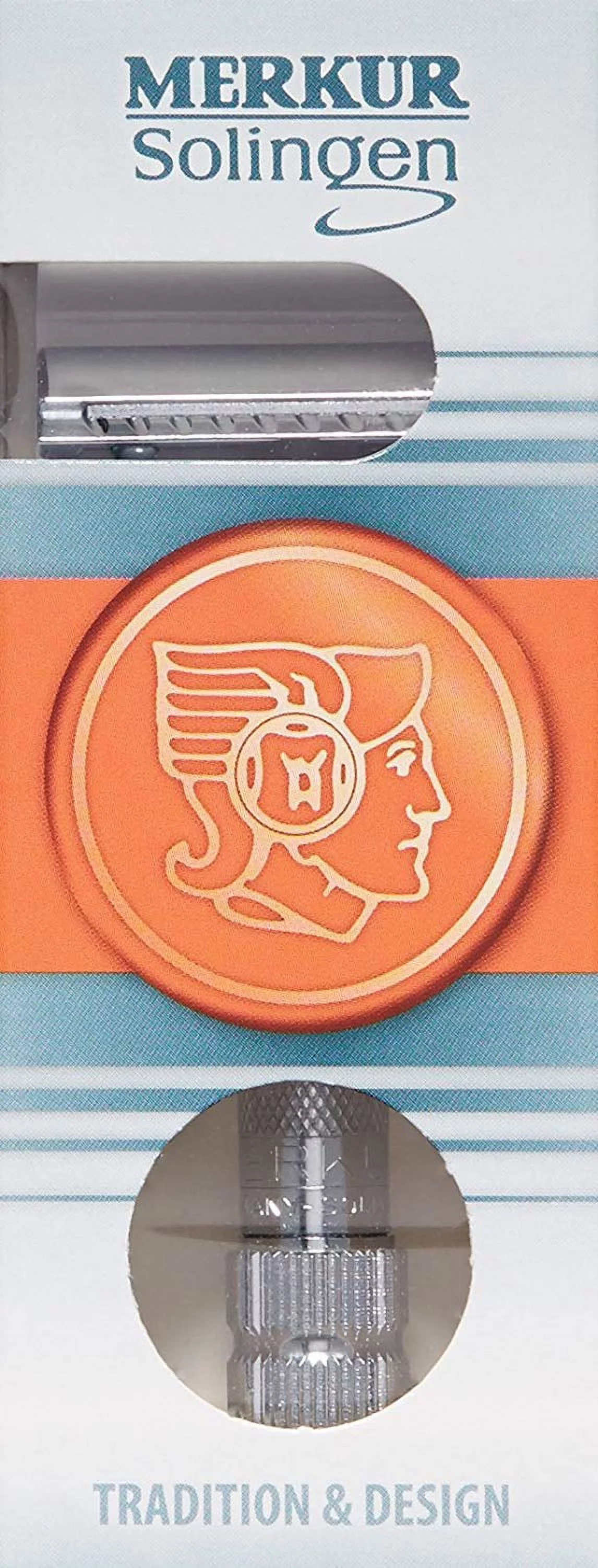 Merkur 34C Heavy Duty Classic 2-Piece Double Edge Mens Safety Razor