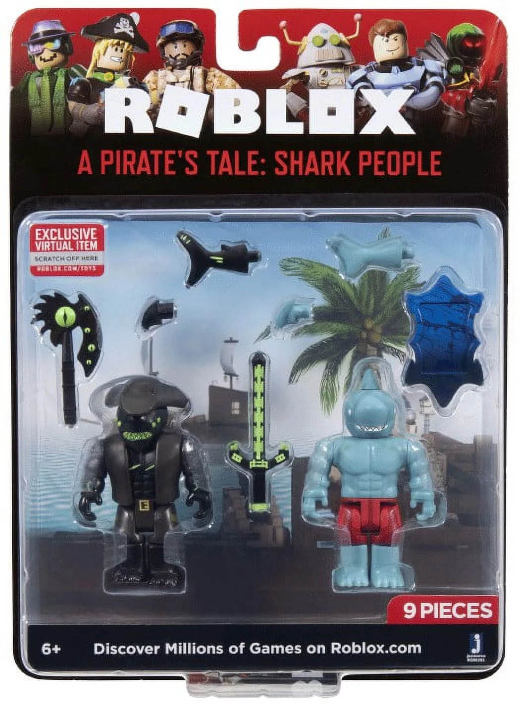 ROBLOX Game Packs A Pirate's Tale: Shark People W7
