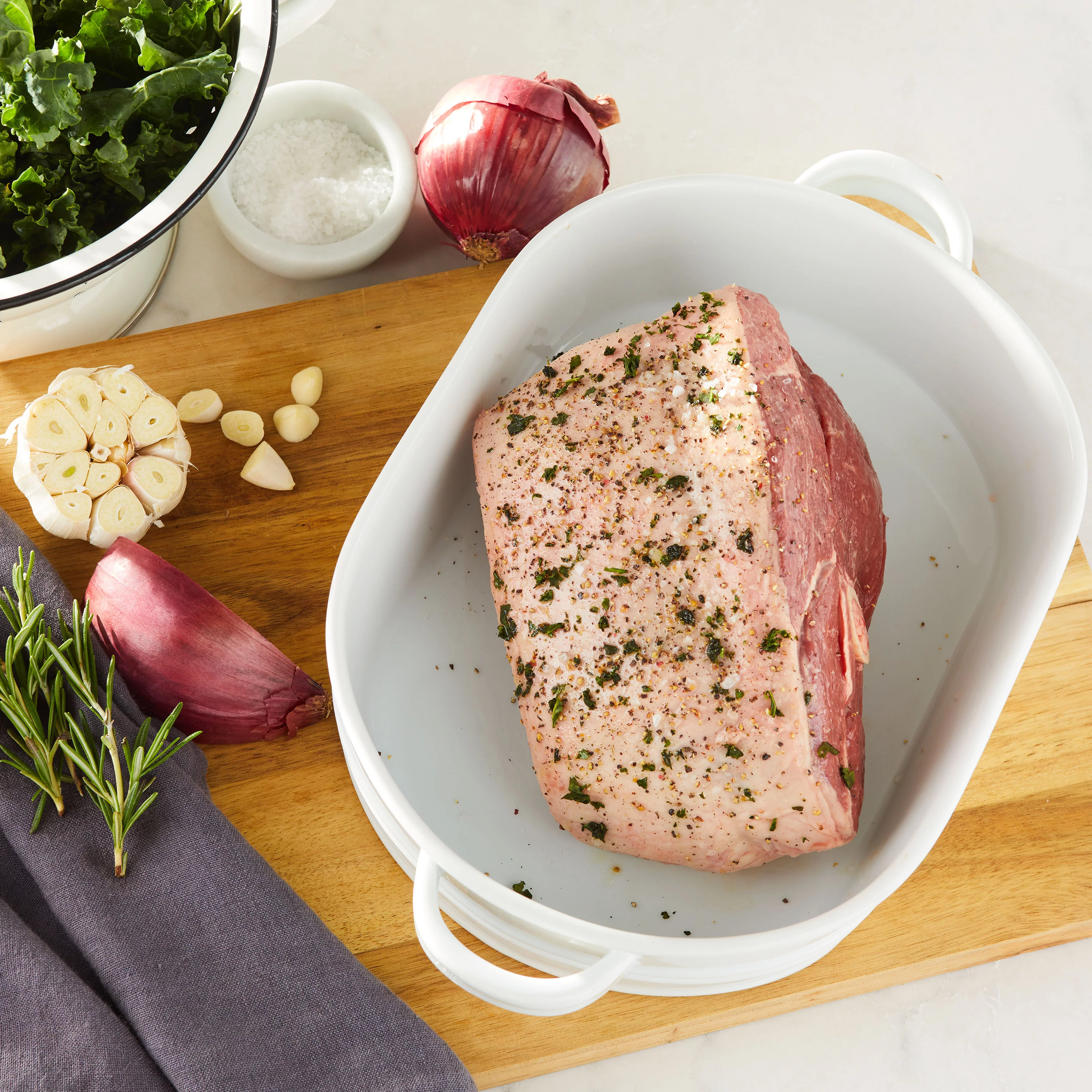 Marketside Butcher Leg of Lamb, Bone-in, 3.0-7.5 lb (Fresh)