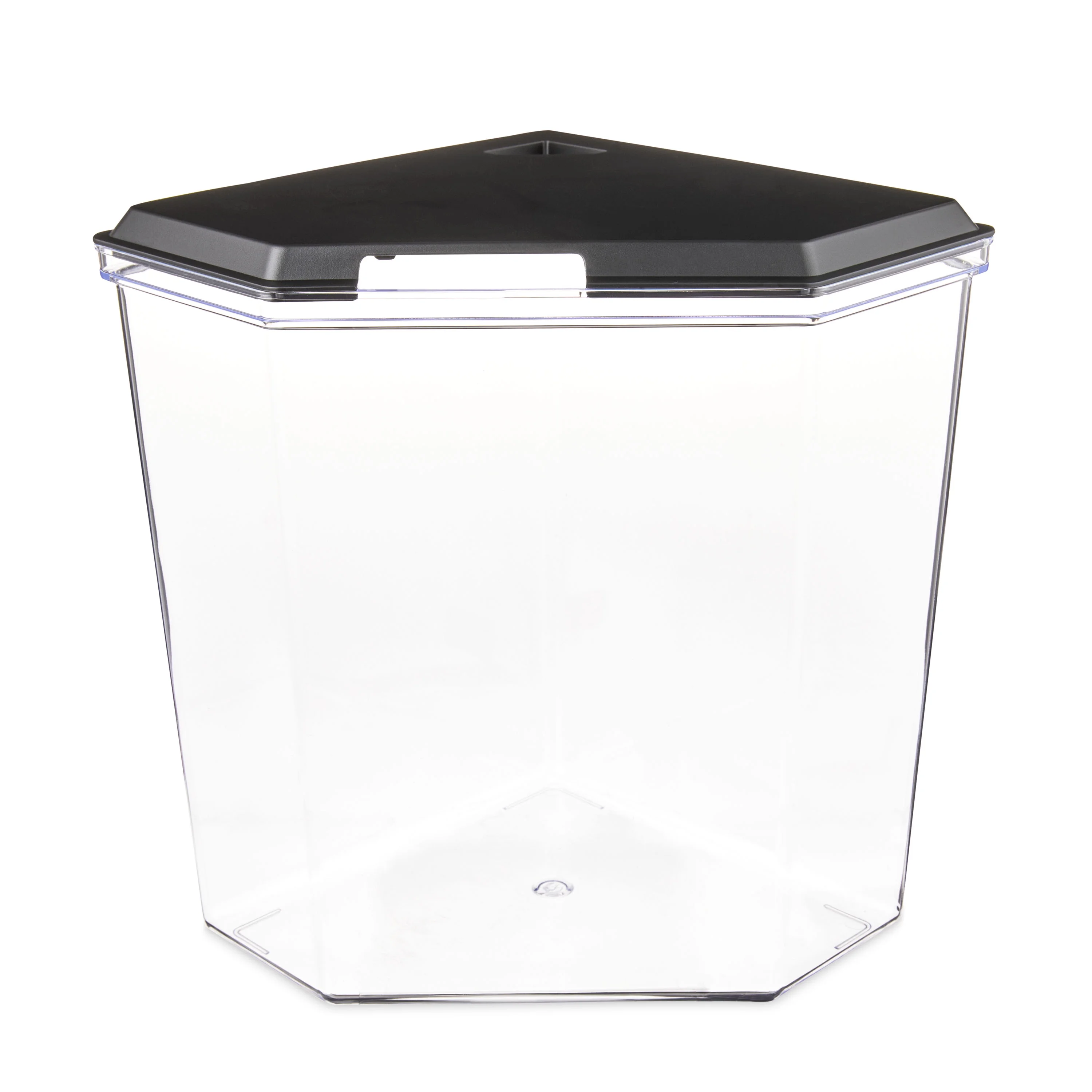 Aqua Culture Plastic 2.5 Gallon Aquarium with Accessories, Black, 12.23''L x 9.16