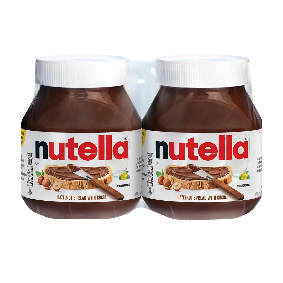 Nutella Hazelnut Spread, 2 pk./26.5 oz.