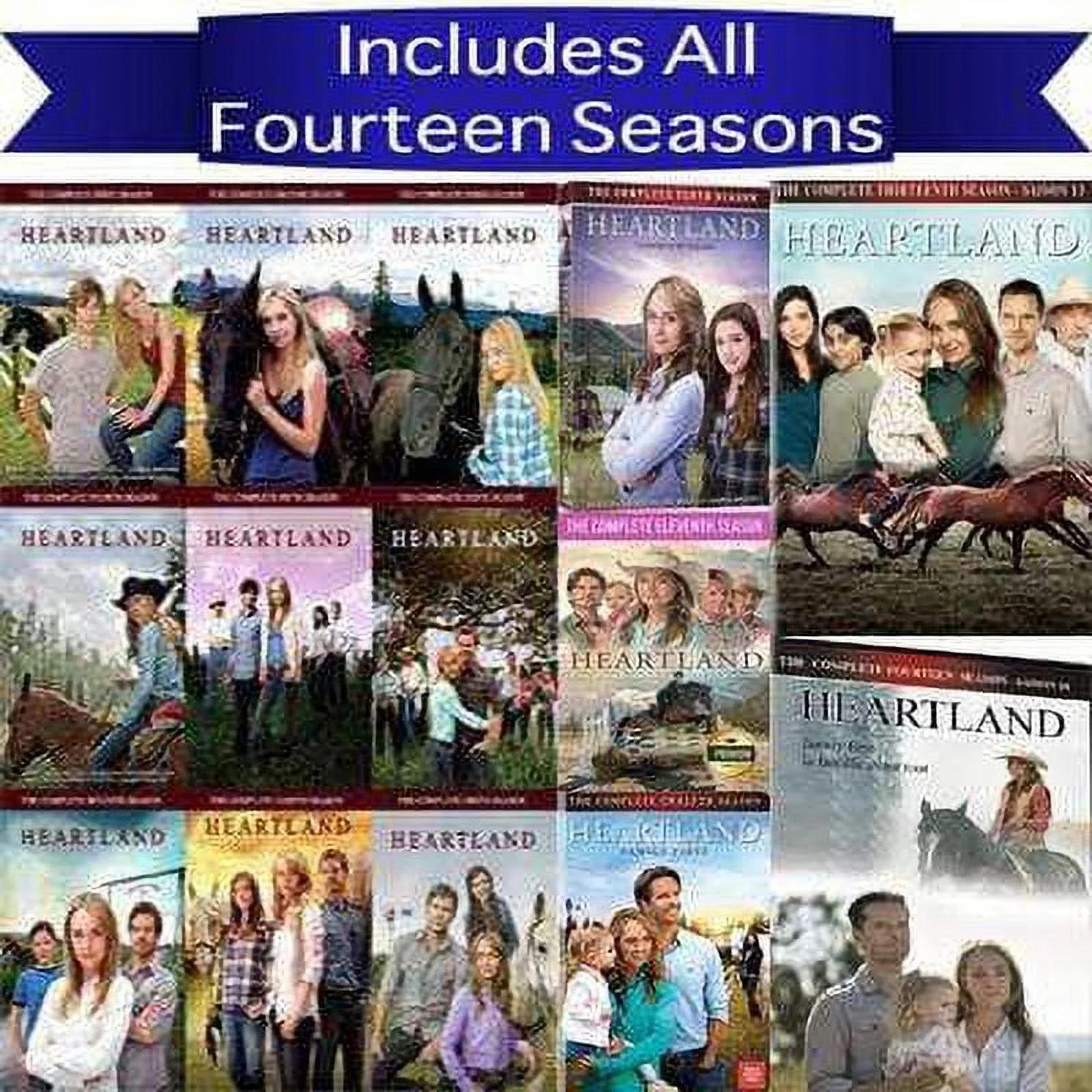 HEARTLAND COMPLETE SERIES SEASONS 1-14 DVD SET