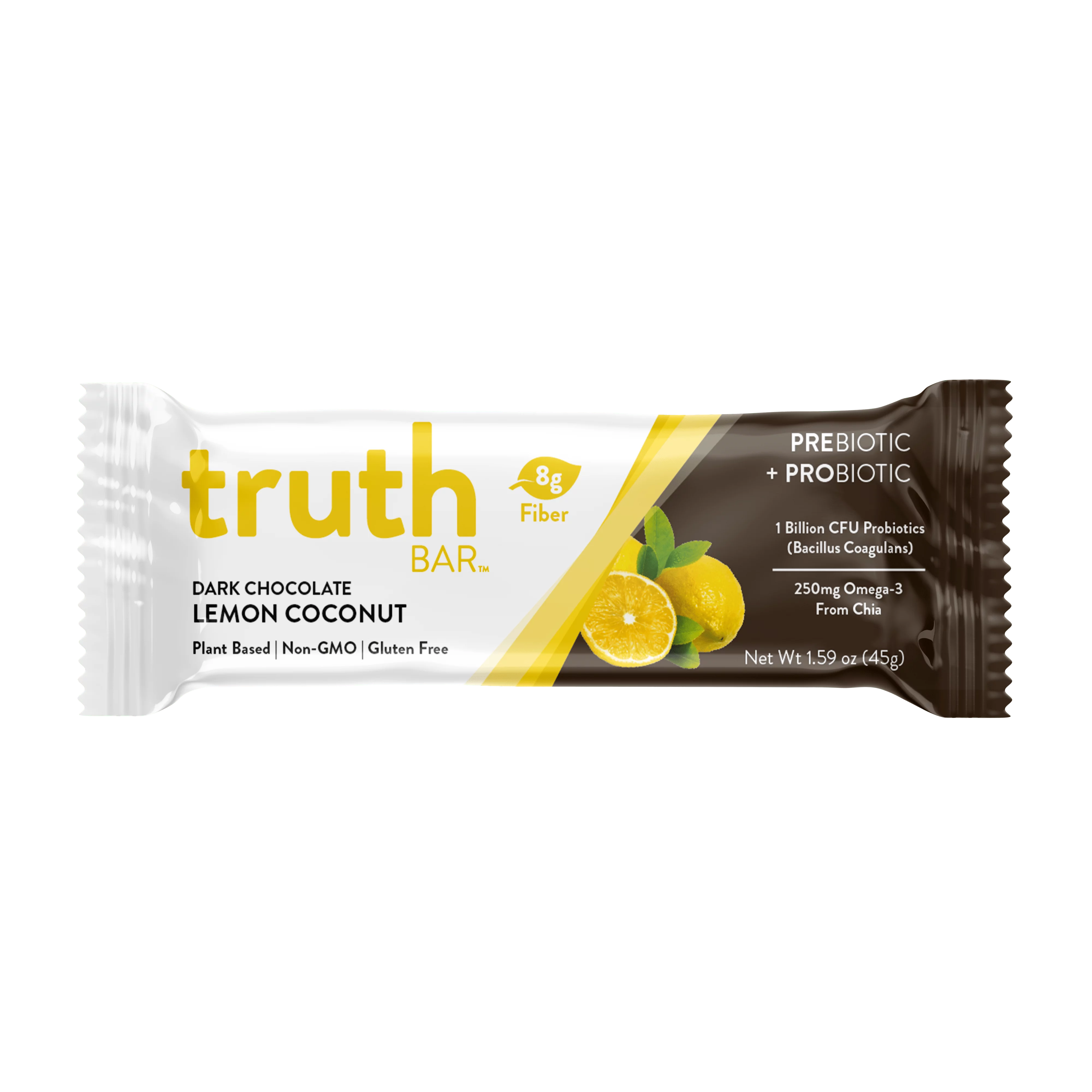 Dark Chocolate Lemon Coconut (12 Pack)