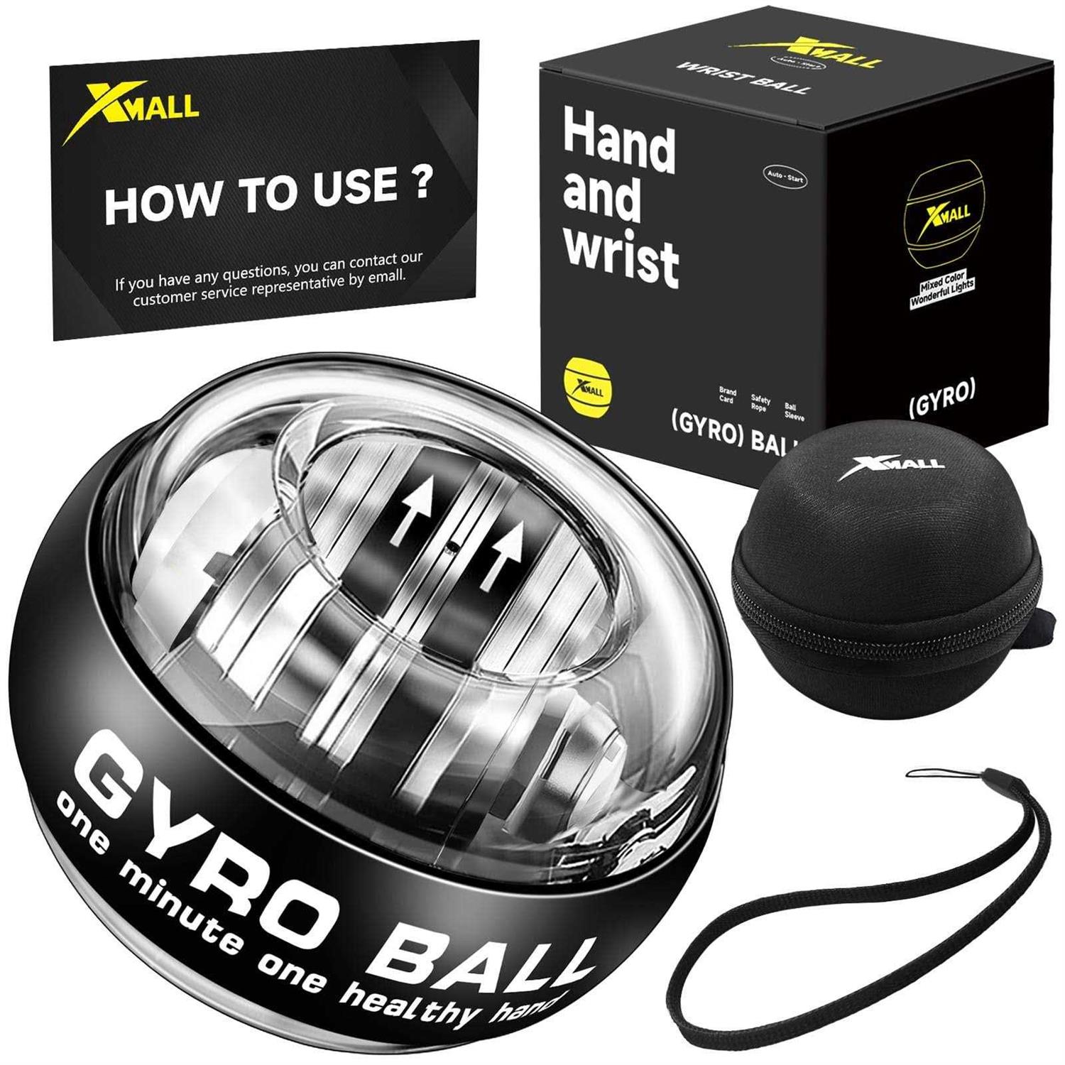 XMALL Wrist Power Gyro Ball Hand Forearm Strengthener - Sports Supplies Online Store