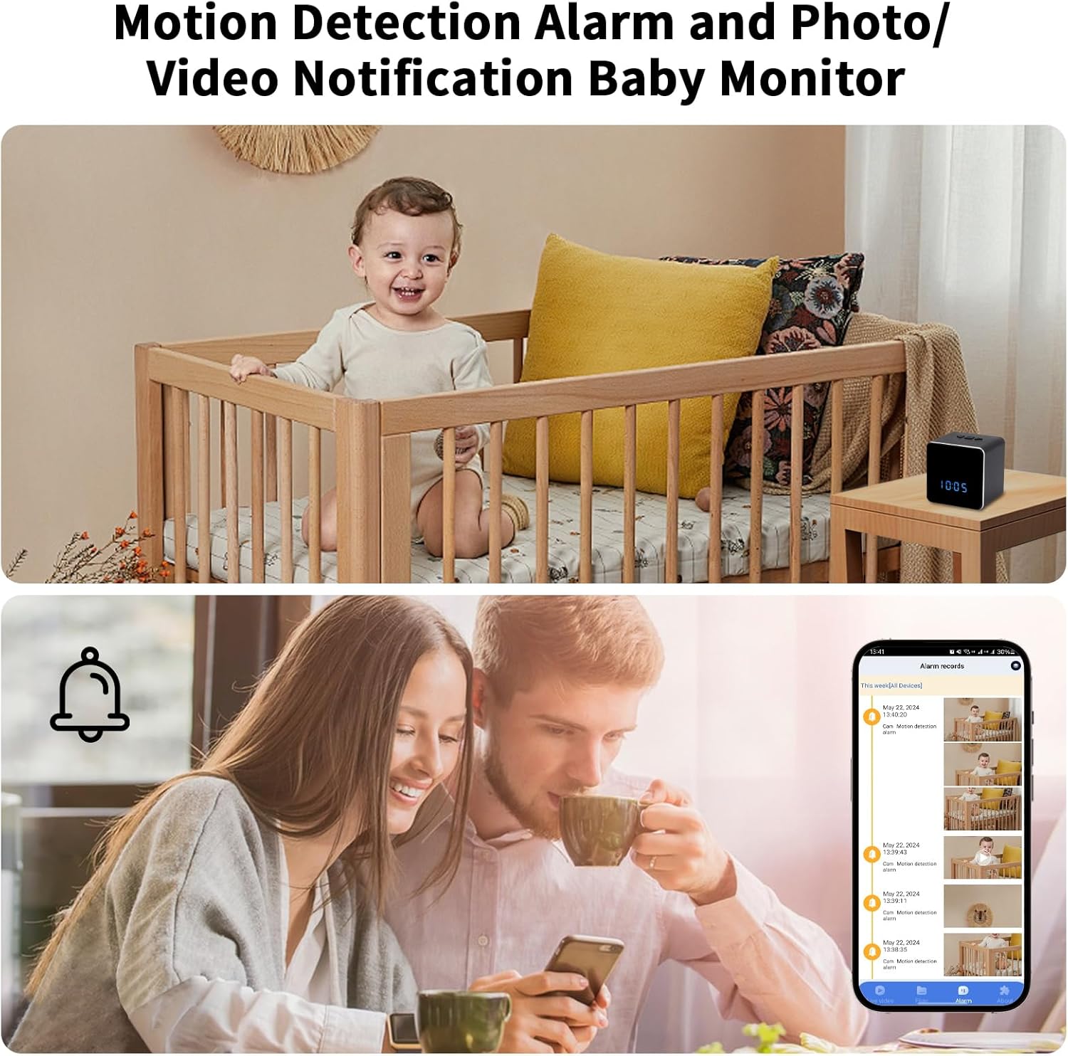 256G Spy Camera Hidden Camera Bluetooth Speaker, WiFi Hidden Camera Clock with Video,4K Spy Cam Nanny Pet Camera with Night Vision,Motion Detection,Remote View,Hidden Cameras for Home Security Indoor