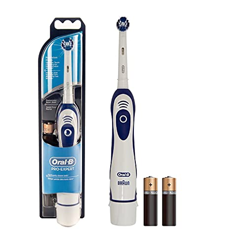 Oral-B Pro Expert Battery Powered Toothbrush with Replaceable 2 x AA Batteries and 1 x Precision Clean Brush Head