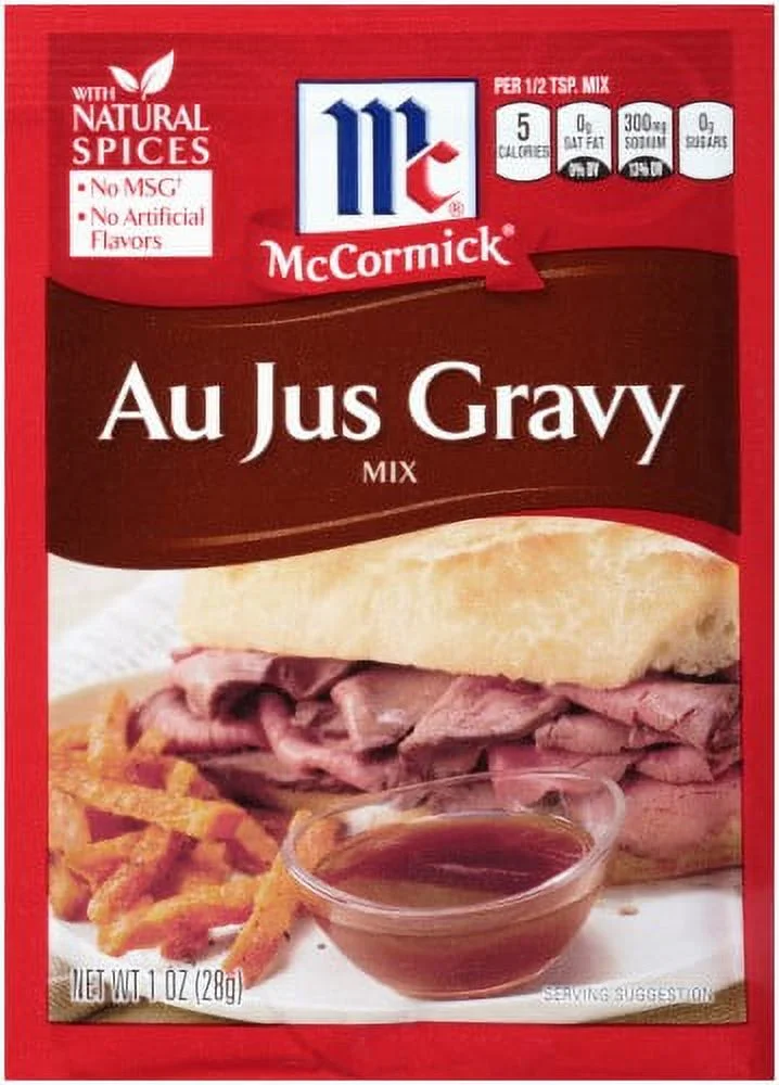 McCormick Classic Au Jus Gravy Mix Seasoning (Pack of 10)