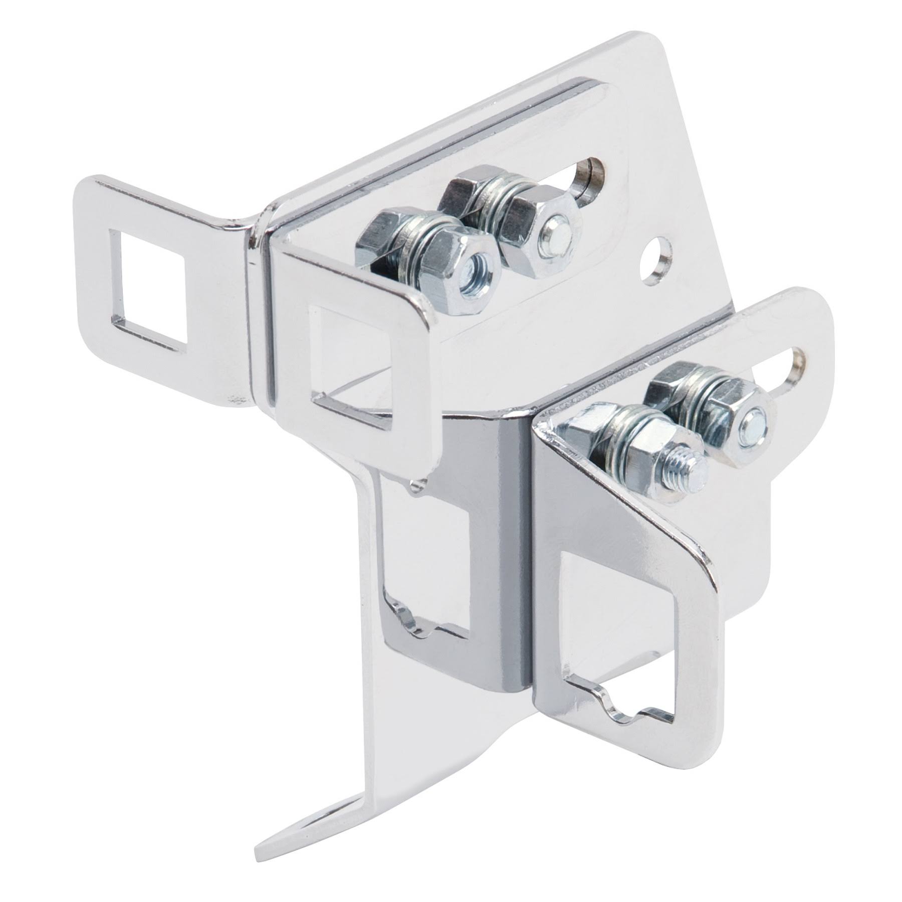 Edelbrock 8030 Carburetor Throttle Cable Bracket, Chrome